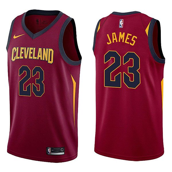 Camiseta Basquete NBA bordada edição exclusiva - 999 Cleveland Cavaliers - James Lebron