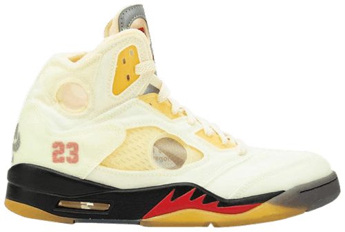Air Jordan x Off-White Retro 5 Sail