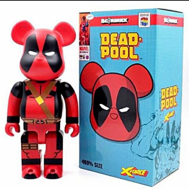 Bearbrick Deadpool 400% 28cm