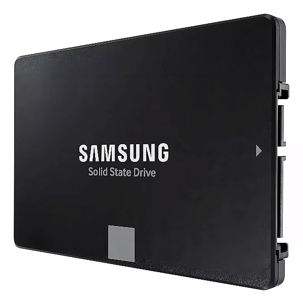 Disco sólido interno SSD Samsung 870 EVO MZ-77E2T0B/AM 2TB preto