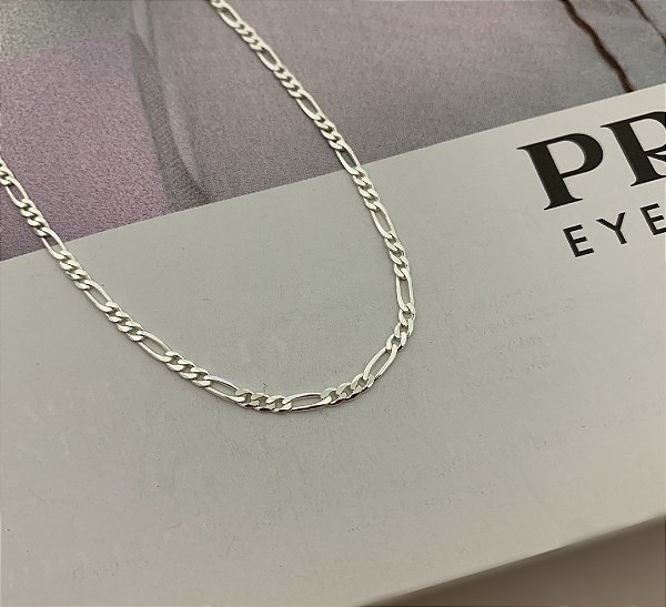 Corrente Masculina Elo 3x1 Prata 925