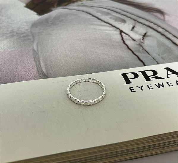 Anel Infinito Prata 925