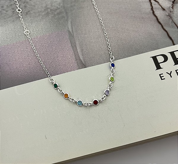 Pulseira Pedrinhas de Zircônia Prata 925