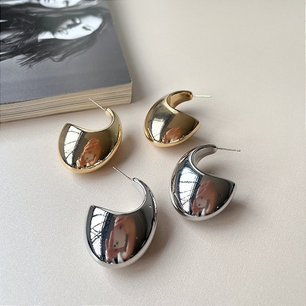 Brinco Argola Lua Max