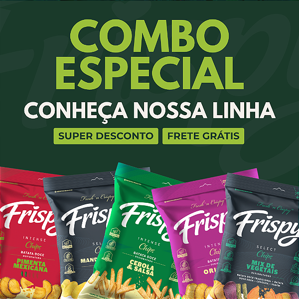 Experiência Completa Frispy - c/ 13 pacotes