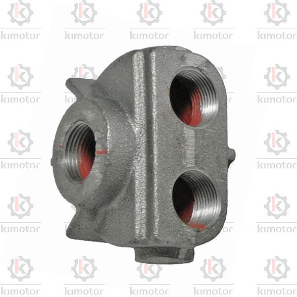 Adaptador Conector Serpentina com Furo Superior - Schulz MSWV 60 Fort / Chiaperini CJ 60 APW (20517001/AT)