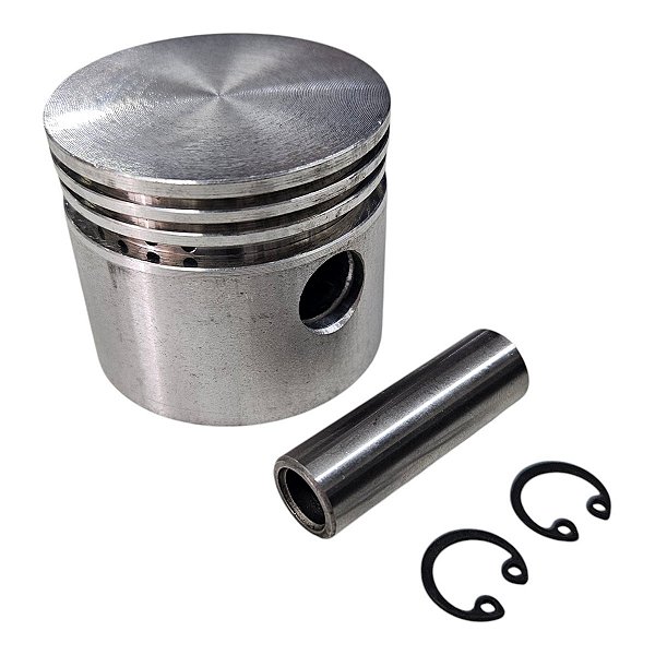 Pistão Compressor - 47 mm - Schulz CSV 10 Max e Air Plus com Anéis e Pino - em Alumínio (016.0130-0)