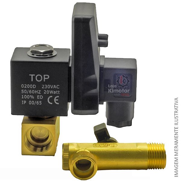 Dreno / Purgador Eletronico Chiaperini - 1/2 - 220V