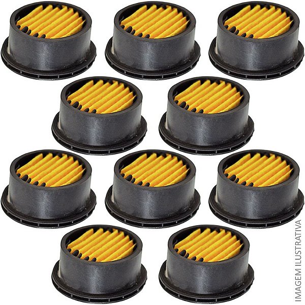 Kit 10un - Elemento Filtrante - 60 x 25mm Chiaperini MC 5 e 10 BPO
