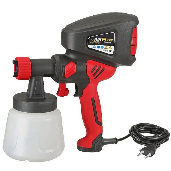 Pistola Pintura Eletrica Schulz Air Plus Spray 250W - 110V (920.8053-0)