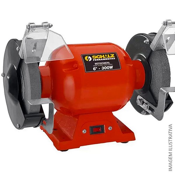 Motoesmeril Schulz 300W 6Pol - 220V (911.0255-0)