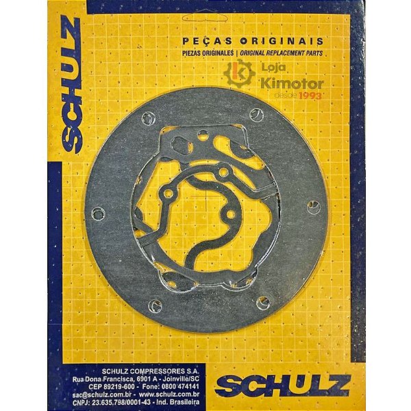 Jogo de Juntas Compressor Schulz MSW 60 Max - (830.1001-0/NA)