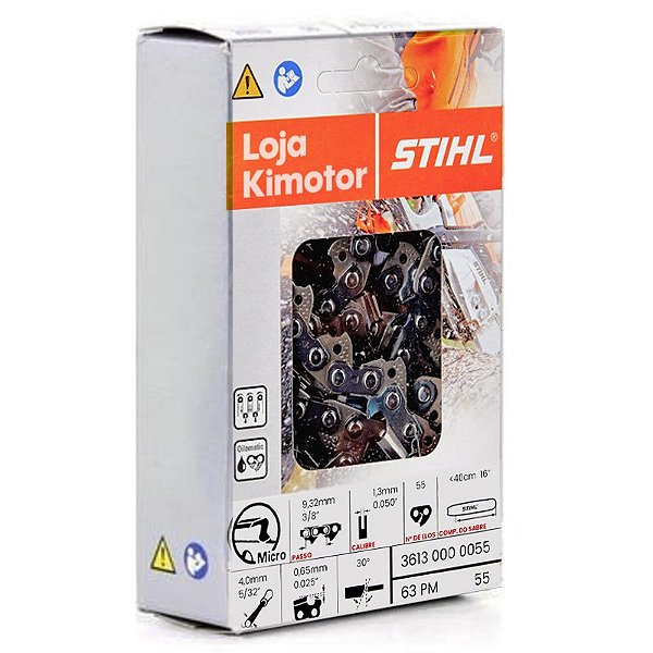 Corrente Motosserra Stihl 63 PM - 40cm - MS 210 / 230 / 250
