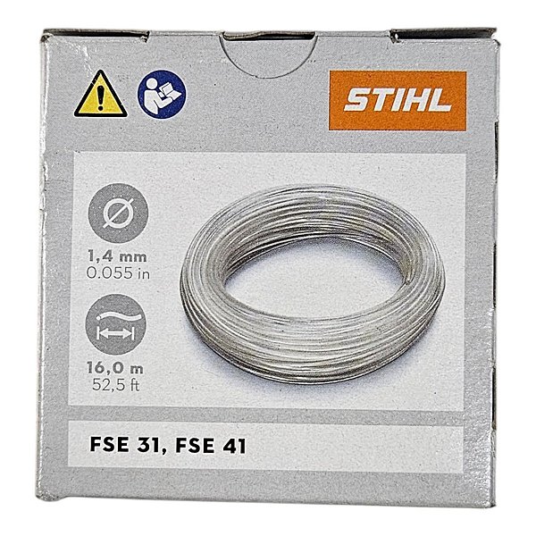 Rolo Fio de Nylon Stihl - Perfil Redondo - 1.4mm x 16m