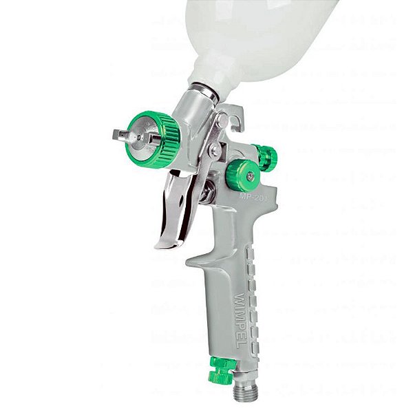 Pìstola Pintura Gravidade Wimpel - MP201 - 1.0 mm - HVLP - 250mL - 25psi - 2,6pcm