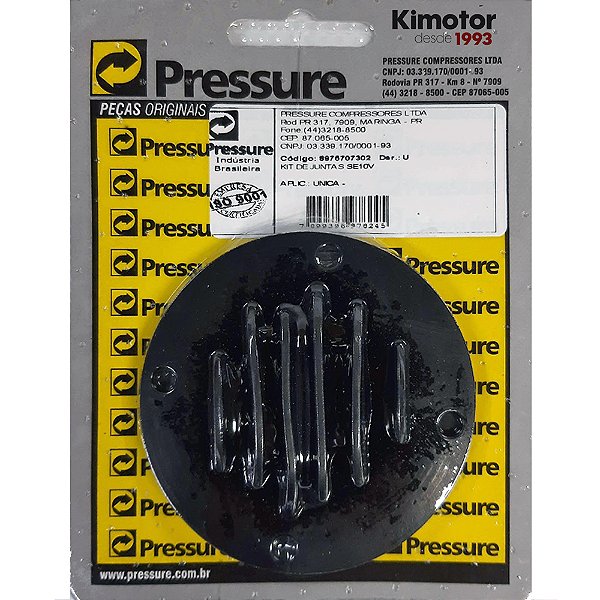 Jogo de Juntas Compressor Pressure SE 10V (705613 - KIT013-932)