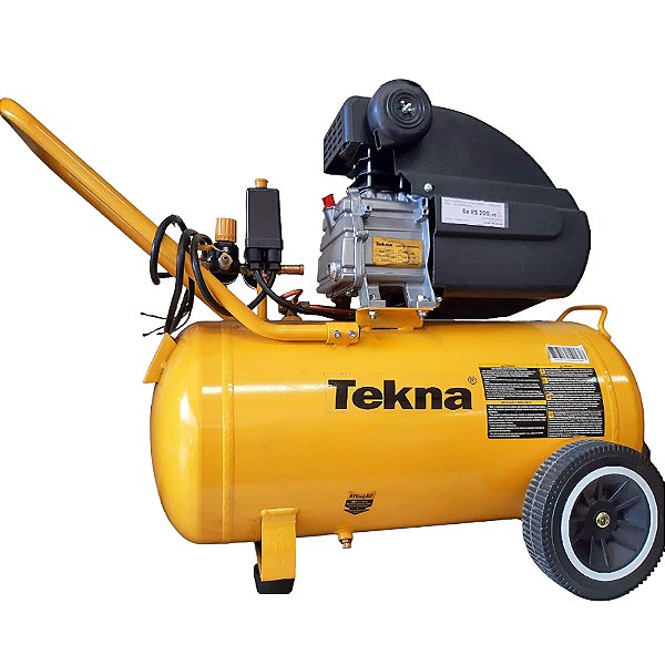Motocompressor Tekna CP8550-C - 8,5pcm 50L 116psi - 110V (Seminovo)
