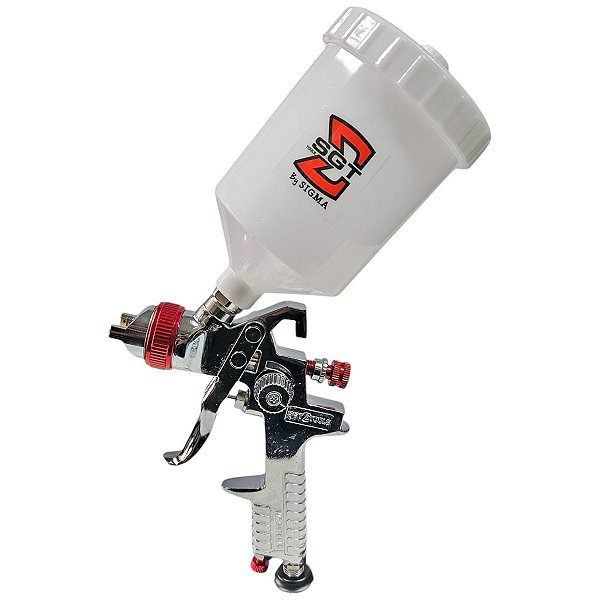 Pistola Pintura Gravidade Sigma - SGT-3011A - 1.4 mm - 600mL - 50psi - 3,5pcm