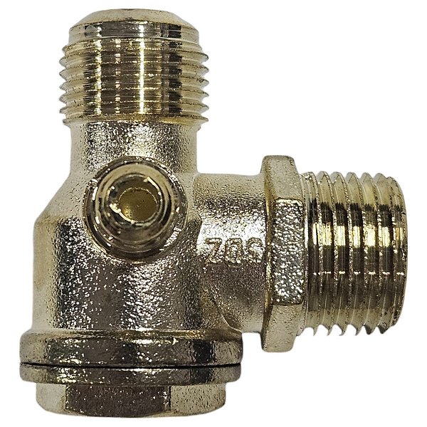 Válvula de Retenção Compressor - 1/2 M x 1/2 FL x 1/8 M (10mm) - Schulz CSD 10 (022.0279-0/AT)