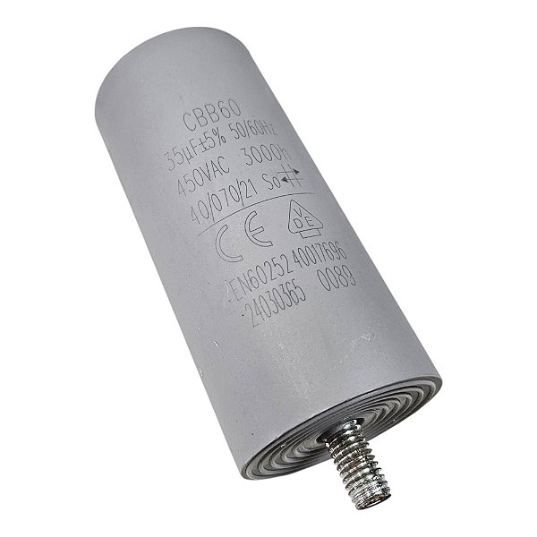 Capacitor Permanente - 35uF - 450V Duplo - MAM 7.4 / MAM 10 / CMI 7.6 (28036.8) [P2-M10]