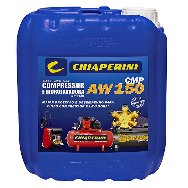 Oleo Lubrificante Compressor ISO VG 150 AW - Chiaperini CMP - 5L