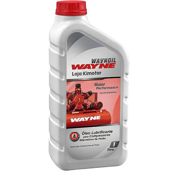 Oleo Lubrificante Compressor ISO VG 100 - Wayne Waynoil - 1L