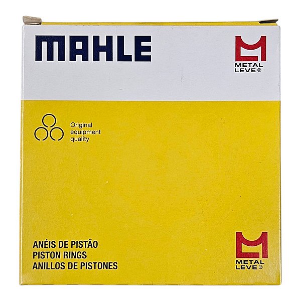 Jogo de Anéis Compressor - 3.1/4 Pol - Mahle NN 7047 - Schulz MSWV 60 Fort / Chiaperini CJ 60+ AP3V / Wayne W900 (000.0076-0)