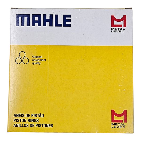 Jogo de Aneis Compressor - 4.3/4 Pol - Mahle NA 7042 - Schulz MSWV 60 Fort / 80 Max / Chiaperini CJ 25 / 30 / 40 APV / 60 APW (000.0077-0)