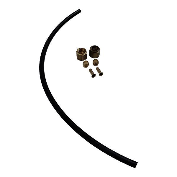 Kit Tubo Nylon para Válvula de Alívio do Compressor - 6mm x 30cm