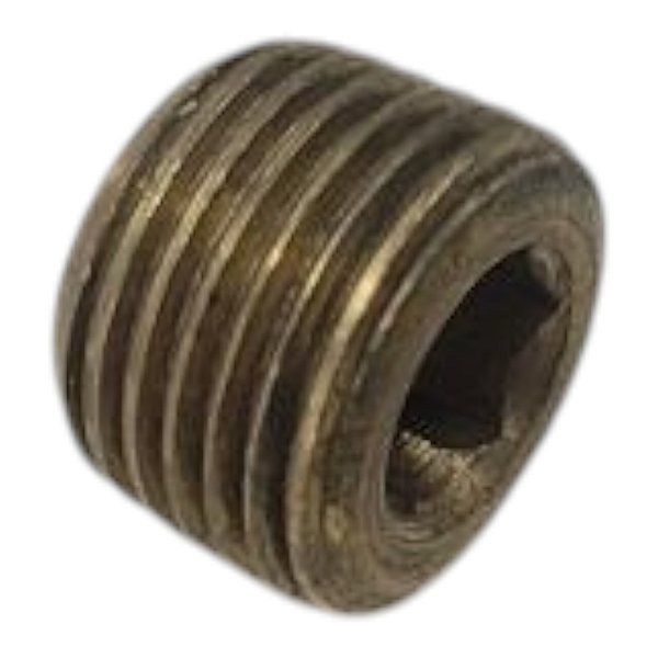Bujão Plug Sextavado Interno - Macho - 1/8 NPT - PL18M