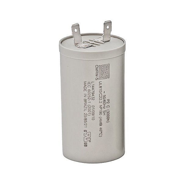 Capacitor Permanente WEG CMLW - 45uF - 250V Simples (45250S)