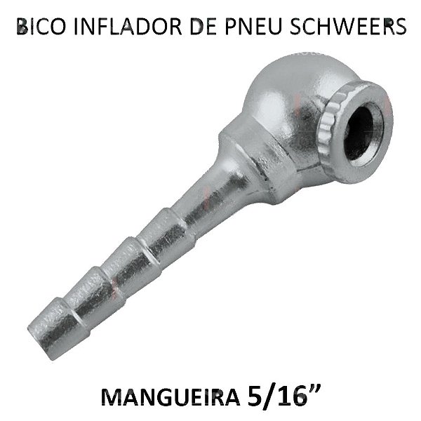 Bico Inflador Pneu Simples - 5/16 E