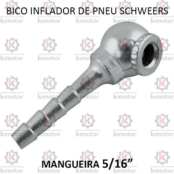 Bico Inflador Pneu Simples - 5/16 E