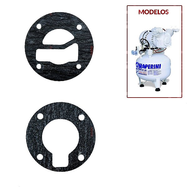 Jogo de Juntas Compressor Chiaperini MC 6 BPV (704620)