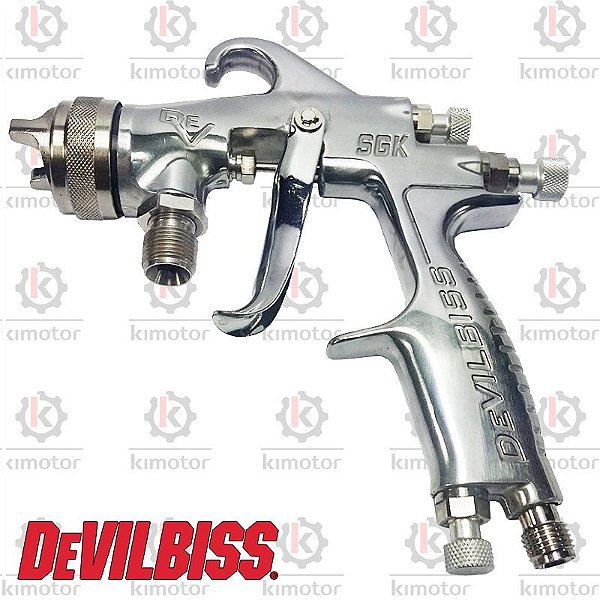 Pistola Pintura de Pressão DeVilbiss - Transtec SGK 505 - 1.1 mm