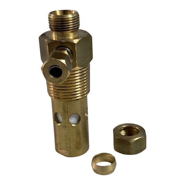 Válvula de Retenção Compressor - 3/4 M x 1/2 A x 1/8 F - Schulz MCSV 20 Audaz (022.0269-0/AT)