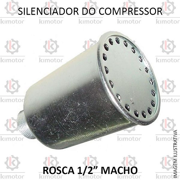 Silenciador Valvula Descarga 1/2 - (701345) [P2 - L19]