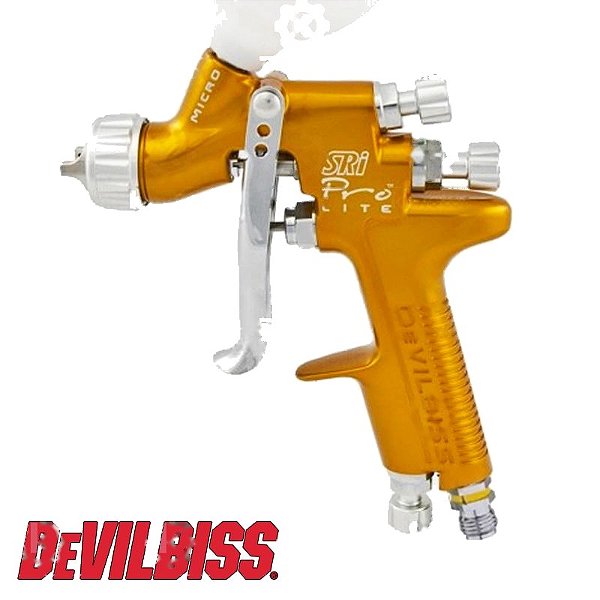 Pistola Pintura Gravidade DeVilbiss - SRi Pro Lite TE5 - 1.0 mm
