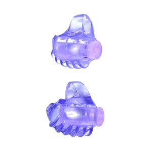 Dedeira Estimuladora em Silicone Jelly