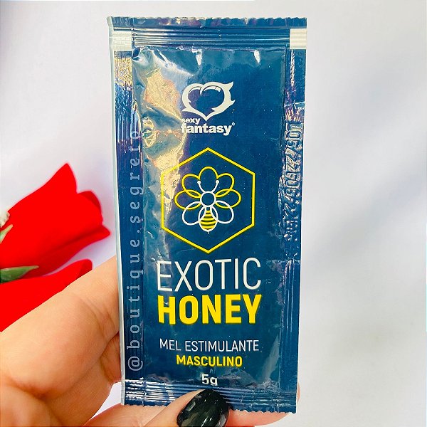 Energético Mel do Amor Masculino Exotic Honey Sexy Fantasy 5g