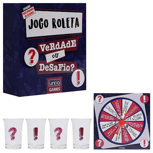 Jogo Roleta Verdade Ou Desafio Unika Games