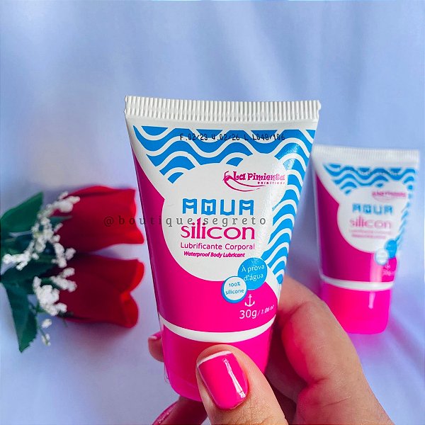 Lubrificante Íntimo Siliconado Aqua Silicon La Pimienta 30G