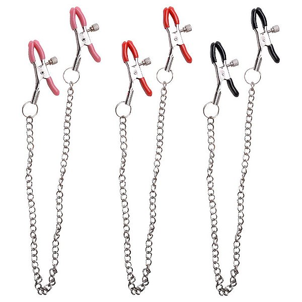 Grampos Corrente Prendedor Mamilo Sexy Import