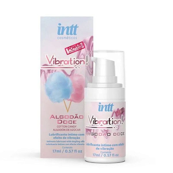 Vibrador Líquido Vibration Algodão Doce Extra Forte Innt 17ml
