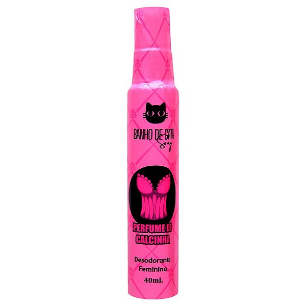 Perfume De Calcinha Original Banho De Gata 40Ml