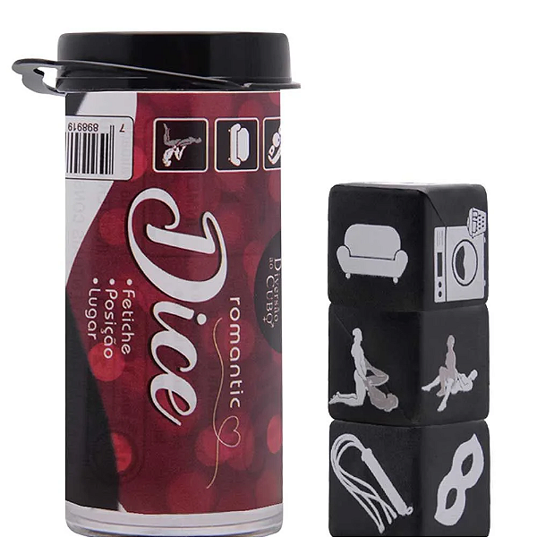 Dados Romantic Dice Fetiche 03 un Diversão Ao Cubo