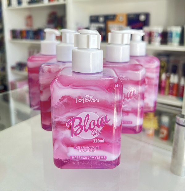 Blow Girl Hidratante para Virilha Hot Flowers 320ml