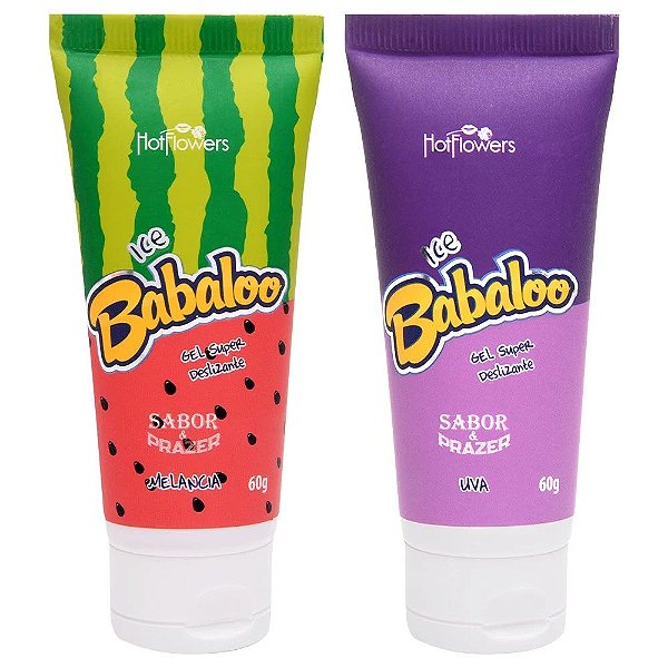 Lubrificante Babaloo Super Deslizante 60G Hot Flowers