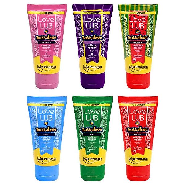 Lubrificante Love Lub Bubbalove 60G La Pimienta