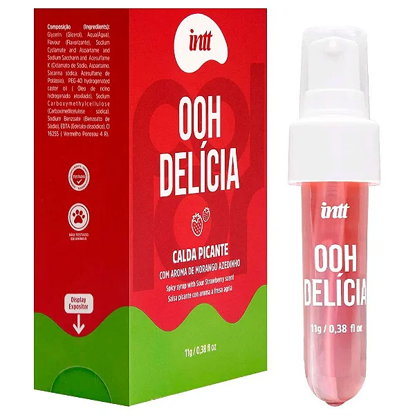 Ooh Delícia Calda Picante 11G Intt